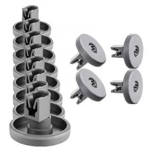12PCS Roues de lave-vaisselle Roues de panier inférieur pour AEG Electrolux FAVORIT Zanussi Roues de lave-vaisselle - Neuf