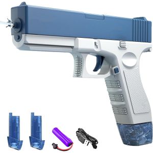 Pistolet À Eau Électrique,Pistolets À Eau Pour Enfant,Pistolet À Eau Automatique,Water Gun,Jouet Enfant,Pistolet Eau Electrique,Pour Les Plein Air,Piscine,Plage - Neuf