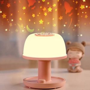 Veilleuse Pour Les Tout-Petits,Lampe De Chevet Led Dimmable Avec Projecteur D'étoiles,Veilleuses Pour Enfants Avec Minuterie Et Changement De Couleur,Rechargeable Portable La - Neuf
