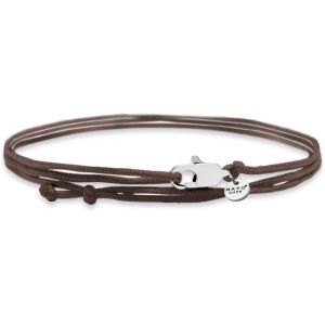 Kal-Bracelet Wrap Double Tour Nylon -Fait Main En France -Ajustable-Bijou Homme Ou Femme - Neuf