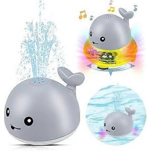 Jouet De Bain, Jet D'eau Baleine Pour B&eacute;b&eacute; De 1, 2 Ou 3 Ans, &Eacute;lectrique - Neuf