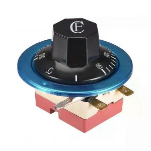 Thermostat de four électrique à tension alternative avec commande réglable de 50 à 300 degrés Celsius et courant maximal de 16A - Neuf
