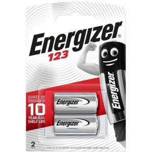 Energizer CR123 Blister de 2 - Neuf