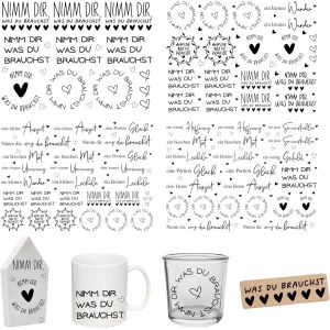 Rub On Lot De 4 Autocollants D'environ A5 19 X 14 Cm Film Lavable Pour D&eacute;coration De No&euml;l, Keraflott, Maison, Meubles, Verre, Bois, Album Photo, D&eacute;coration Diy, Esth&eacute;tique Des Autocollants - Neuf