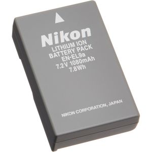 Nikon EN-EL9a Lithium-Ion Battery for D5000 / D60 / D40 / D40x - Neuf
