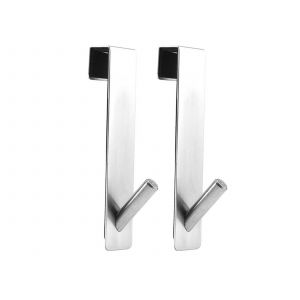 Crochets de porte en acier inoxydable pour porte de douche en verre - Lot de 2 - Neuf