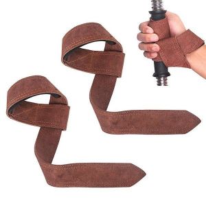 Crochets De Poignet D'haltérophilie Ultimes Avec Gants De Soulevé De Terre Et Coussinets Antidérapants Pour Un Soutien Et Des Performances Améliorés En Musculation - Neuf