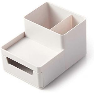 Organiseur Bureau Vertical pour Documents - Corbeille Courrier Murale avec Tiroirs - Blanc Petit Format - Neuf