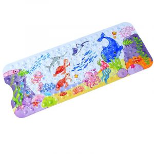 Alfombrilla De Baño Antideslizante Para Bebé, 200 Ventosas, 100 X 40 Cm, Resistente, Para Ducha, Para Niños Y Bebés, Pvc Sin Bpa, Lavable A Máquina. - Neuf