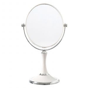 arbre de no&euml;l R&eacute;glable Normale de Trois Timesmagnification Double face Miroir de Maquillage 360Rotation Pliante Portable, Bureau, Miroir de courtoisie Avec support de Douche - Neuf