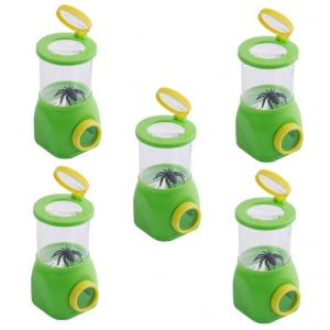 Les insectes Spectateur 5Piece Cage de Jeu pour les Insectes Catcher et d'Observation de la Cage, l'Alimentation des Insectes et de la Cage Contenant Explorer Kit - Neuf