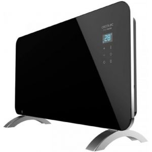 Convecteur verre Wi-Fi noir 1500 W - Neuf