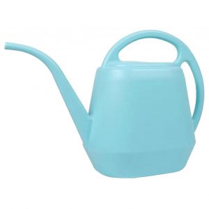 Arrosoir de 4 litres pour l'interieur, arrosoir robuste en plastique avec long bec verseur, arrosoir de jardin pour plantes d'interieur, bleu mer - Neuf