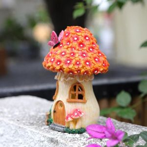 Veilleuse de Maison En Forme de Champignon à énergie Solaire, pour Décoration - Neuf