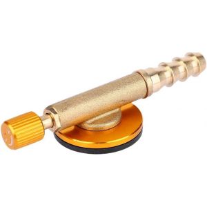 Eryi-Adaptateur De Recharge De Gaz, Adaptateur De Cuisinière À Gaz En Laiton Adaptateur Universel De Recharge De Gaz Adaptateur De Commutation De Gaz Durable Pour Camping En Plein Air(Jaune) - Neuf