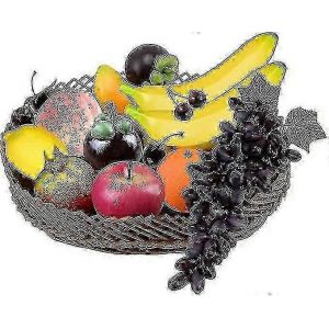 10pcs Ensemble De Plastique De Fruits D&eacute;coratifs,Fruits Artificiels R&eacute;alistes Faux Fruits Pour La D&eacute;coration - Neuf