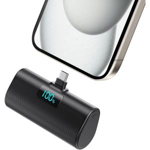 CMJAAGUR-Batterie Externe Pour Iphone 16/15 Series, 5200Mah Usb C Power Bank À Charge Rapide, Ultra-Compact Et Léger Batterie Portable Écran Lcd Chargeur Portable Pour Iphone 16/15/15 Pro Sa[M419] - Neuf