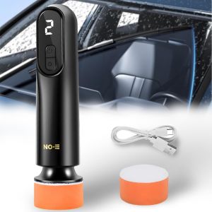 Machine De Nettoyage De Film D'huile De Fenêtre,Polisseuse Sans Fil,Nettoyant De Revêtement D'huile,Dissolvant D'eau De Verre Pour Voitures,Bateaux,Meubles - Neuf