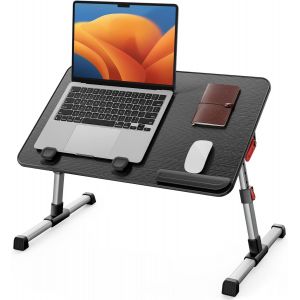 Ulteronixshop-Table de lit, Table lit, Hauteur r&eacute;glable, avec 4 Angles r&eacute;glables, Lapdesk Pliable, pour Le canap&eacute;, l'&eacute;tude, la Lecture et l'&eacute;criture, pour Les Ordinateurs Portables jusqu'&agrave; 17 - Neuf