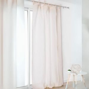 Voilage &Agrave; Nouettes En 100% Lin - Neuf