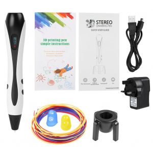 Stylo de dessin pour impression 3D, modelisation, filament ABS et PLA, ensemble d'outils pour imprimante 110-250 V (#07) - Neuf