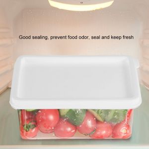 Hjlian Boite De Rangement Transparente Pour Refrigerateur, 13,5 X 10,5 X 5,5 Cm - Neuf
