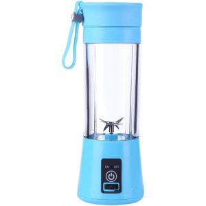 Mixeur à smoothie portable rechargeable par USB 380 ml Mini mixeur à fruits et légumes Extracteur de jus portable Extracteur de jus électrique - Neuf