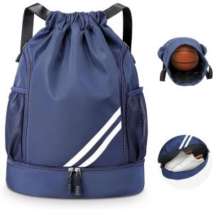 Acdsgd-Sec Et Humide S&eacute;par&eacute; Sac De Natation Portable Cordon De Serrage Sac &Agrave; Dos Imperm&eacute;able &Agrave; L'eau Gymnase Sports Piscine Beach Gear Sac - Neuf