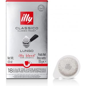 KALANKA-illy Dosettes de Café Espresso, Goût Classique pour Café Long 100% Arabica - Boîte de 18 Dosettes - Neuf