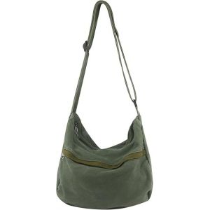 (Vert) 1 pi&egrave;ce sac messager d&eacute;contract&eacute; en toile sac messager sac &agrave; bandouli&egrave;re en toile sac &agrave; main femmes et hommes sacs &agrave; main mode tendance niche sac en toile - Neuf