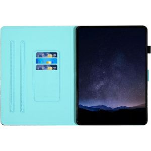 Coque Pour Samsung Galaxy Tab A 10.1 2019 (Sm-T510/T515), Tablette Housse De Protection,Cuir Pu &Eacute;tui Case Pour Samsung Galaxy Tab A 10.1 2019,Renard Blanc[COQ9125792] - Neuf