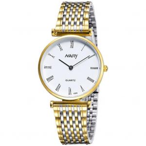 Nary 1906 Bracelet En Acier Inoxydable Mouvement &Agrave; Quartz Montre-Bracelet Analogique Montre De Couple Homme - Neuf
