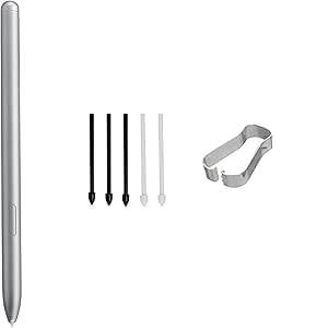 Pen De Remplacement Pour Samsung Galaxy Tab S10 Plus Stylo, Galaxy Tab S10+ Stylo Compatible Avec Samsung Galaxy Tab S10+ Stylus Touch Stylo Sans Bluetooth + Gratuit 5 Pointes - Neuf