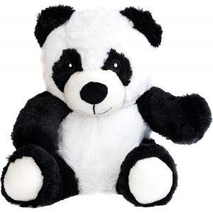 Jgd-Pelucho - Peluche Bouillotte D&eacute;houssable - Bien-&Ecirc;tre, Chaleur Et Douceur - Micro-Ondable - Grains De Bl&eacute; Et Fleurs De Lavande - Fabriqu&eacute;e En France - Panda - Neuf