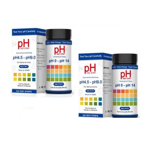 200 bandelettes de test de pH pour urine et salive 4,5-9,0 pour tests en milieu liquide - Neuf