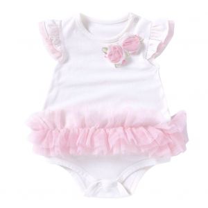 Combinaisons A Manches Courtes Pour Bebe, Mode Ete, Simple, Haute Qualite (90) - Neuf