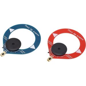 Antenne Donut AM MW SW,2 Pièces,Antenne Radio à Boucle PCB,Antenne Portable Légère pour Radio à Ondes Courtes - Neuf