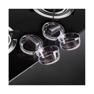 Couvre-boutons de cuisini&egrave;re de s&eacute;curit&eacute; pour enfants - Lot de 8, r&eacute;sistants &agrave; la chaleur, conception facile d'acc&egrave;s, &eacute;vite les br&ucirc;lures accidentelles, &eacute;l&eacute;gants et universels - Neuf