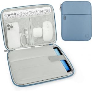 9-11"" Housse Pochette Tablette Pour Ipad 10é Gén 10,9"", Ipad (A16) 11"", Ipad Air 11"", Ipad Pro 11"", Ipad 9/8/7é Gén 10,2"", Ipad Air 5/4, Galaxy Tab A9+ Plus 11""/S9 Fe,Tab M11 11"", Bleu - Neuf
