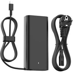 Chargeur Usb C 65W Pour Dell Latitude 3340 3440 3540 5320 5420 5440 5540 5520 5480 5490 5290 7390 7275 7410 7420 7440 7480 7490 Xps 13 9350 9360 9370 9380 Alimentation Type C Portable Pc Ada[Z1474] - Neuf