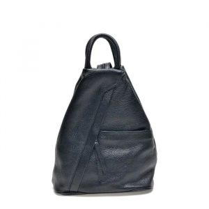 SS23 CF 1625 Sac à main Carla Ferreri Cuir de vache UNI Noir - Neuf