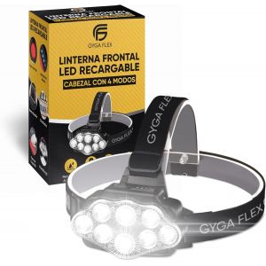 Jgd-Lampe Frontale Led Rechargeable, Haute Puissance Avec 4 Modes, Port&eacute;e 500 M&egrave;tres, &Eacute;tanche Ipx20, Pour Casque De V&eacute;lo, Travail, P&ecirc;che, Camping Et Chasse - Neuf