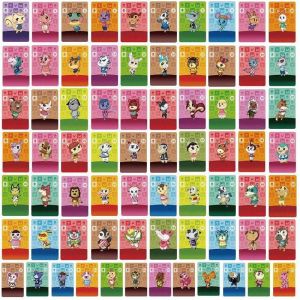 Carte Amiibo Animal Crossing, 72 Pièces Mini Jeu Cartes De Villageois De Caractères Rares Pour Animal Crossing New Horizons - Neuf