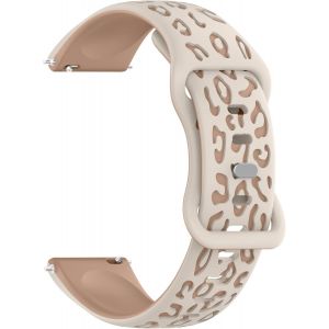 Kal-Bracelet De Montre 22 Mm 20 Mm - En Silicone Gravé Bicolore - Avec Fermeture Rapide - Bracelet De Rechange Réglable Pour Homme Et Femme - Neuf