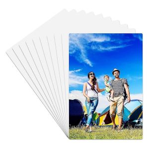 10PCS Sublimation Métal Photo Vierge Chaleur fer Papier Photo Sublimation Signe Vierge,Aluminium Pho - Neuf