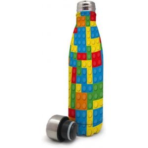 Fih 622 Flasque Double Paroi pour Chaud et Froid en Acier Inoxydable 1500 ML sans Bpa Bouchon Hermétique 18/8 Noir - Neuf
