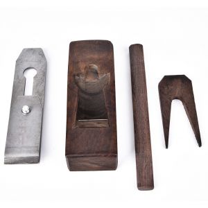 Rabot a main pour menuiserie, 180 mm, mini-raboteuse a bois en ebene, outils de menuiserie - Neuf