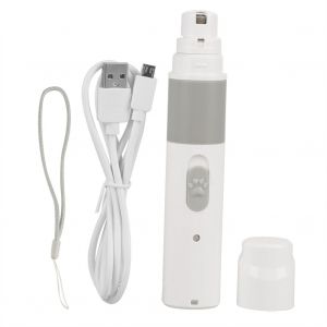 Hjlian Tondeuse Electrique Rechargeable Par Usb Pour Animaux De Compagnie, Chien, Chat, Griffes, Toilettage, Outil De Meulage Et De Coupe - Neuf