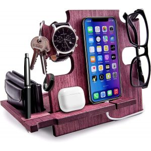 Cadeau Pour Homme, Station D'accueil, Cadeau Homme, Cadeau Ami, Cadeau Pour Lui, Cadeau Mari, Cadeau Pour Papa (Violet)[Z1014] - Neuf