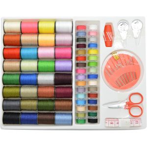 Chenquansarl-70 Pieces Fil Couture Set,64 Colours Fil A Coudre,Bobine De Fil Pour Machine A Coudre,Accessoires Pour Débutants Maison Réparer Vêtements Artisanat Diy - Neuf
